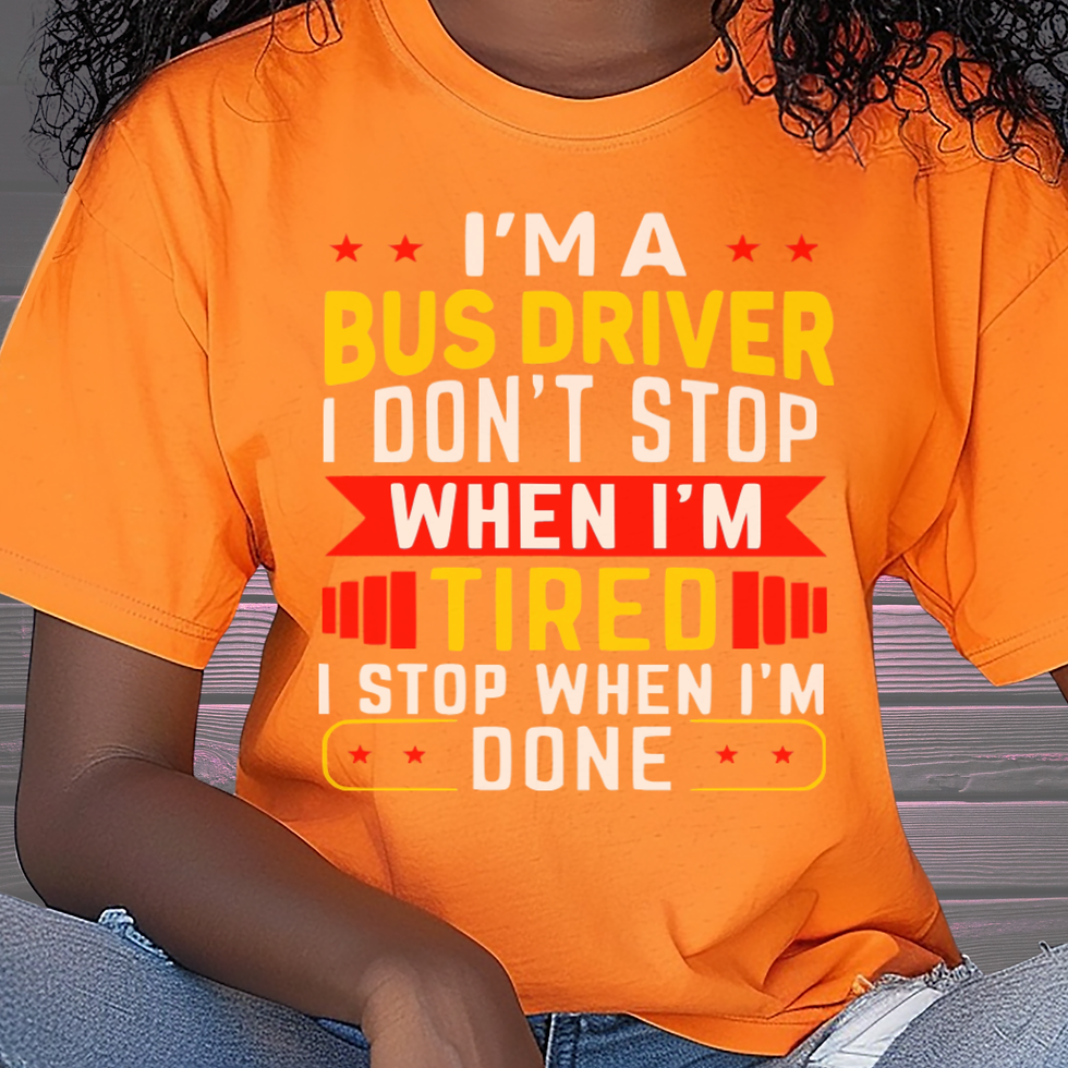 When I'm Tired with white words T-Shirt