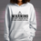 Thumbnail: Warning with black words Hoodie or Sweatshirt