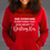 Thumbnail: She Overcame Everything with white words Hoodie or Sweatshirt