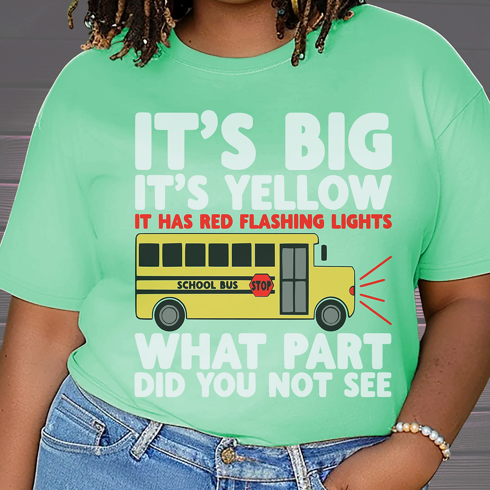 Thumbnail: It's Big, It's Yellow with white words T-Shirt