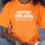 Thumbnail: Support Local Makers with white words T-Shirt