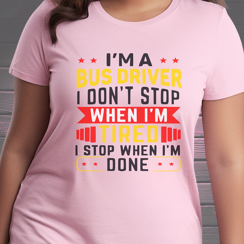 Thumbnail: When I'm Tired with black words T-Shirt