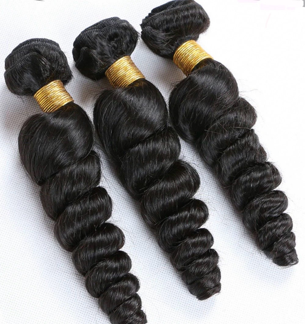 BeUtiful Hair Bundles Loose Wave Natural Black