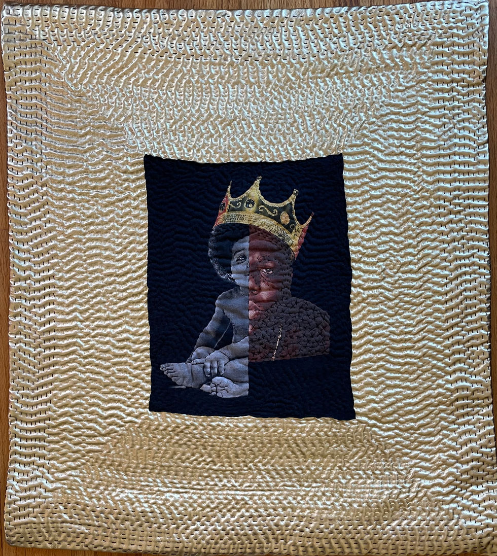 Golden Biggie
2022 - In the personal Collection of Director SPIKE LEE
35 x 31 inches