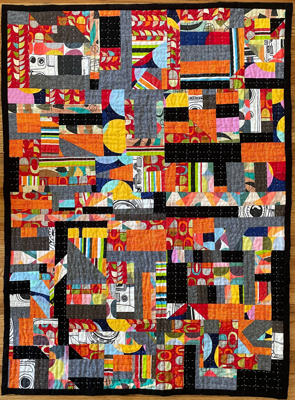 Paparazzi Quilt
2021
45 x 28 inches