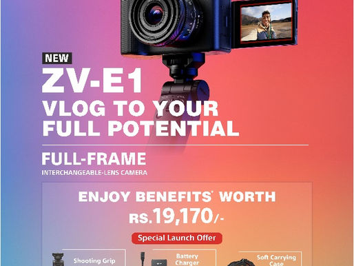 Sony’s new full-frame vlog camera ZV-E1 delivers the ultimate content creation experience