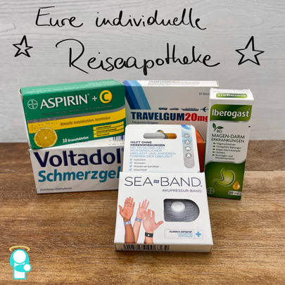 Wir packen Ihre Reiseapotheke