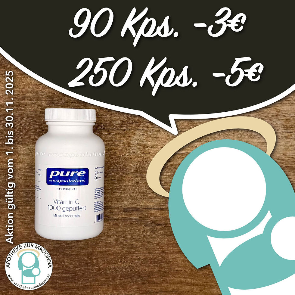 Pure Encapsulations Vitamin C Aktion, Produktbild