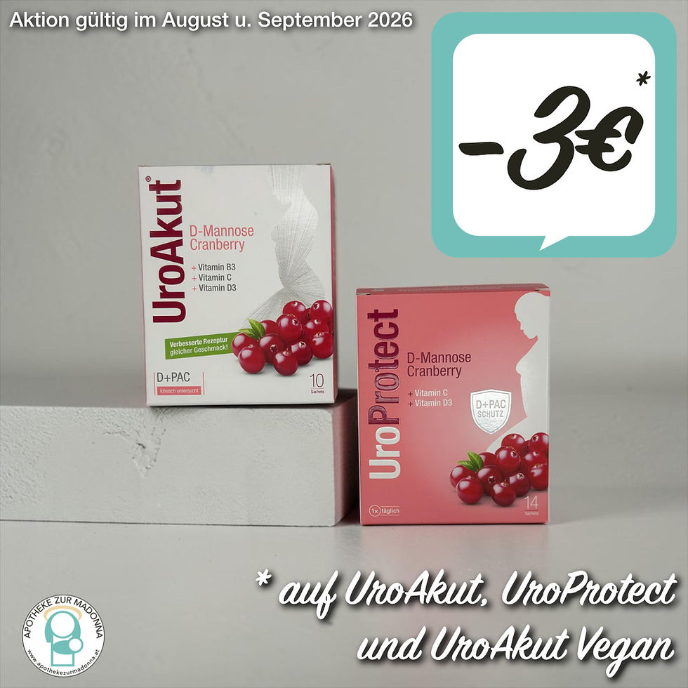 UroAkut UroProtect promotion, advertisement