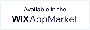 available in the wix app market
