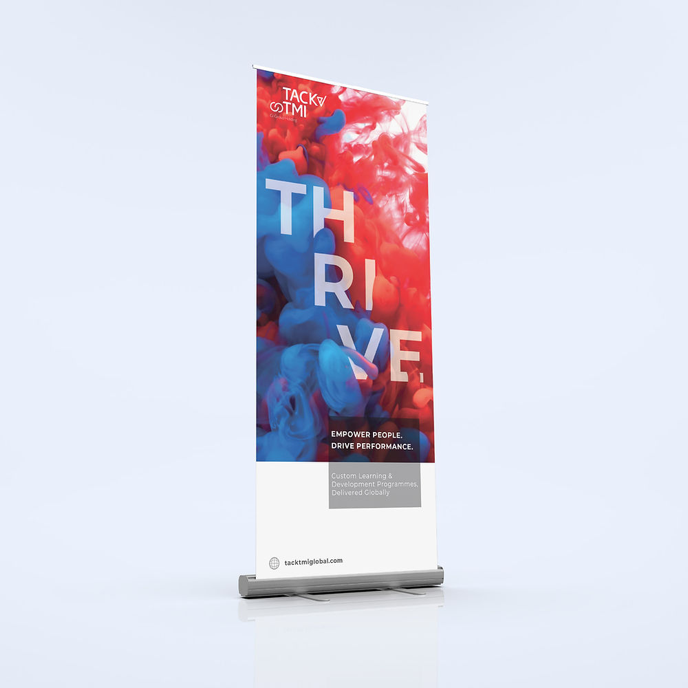 Banner Stand Design Tack TMI