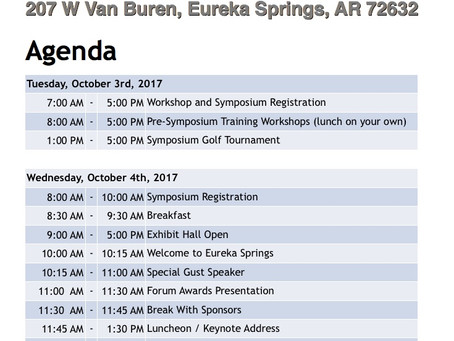 2017 Symposium Agenda Now Available