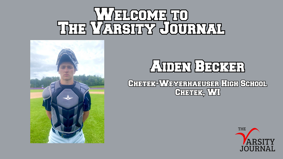 Welcome to The Varsity Journal: Aiden Becker