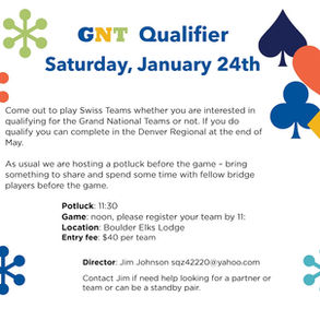 QNT Qualifier 1/24/2926