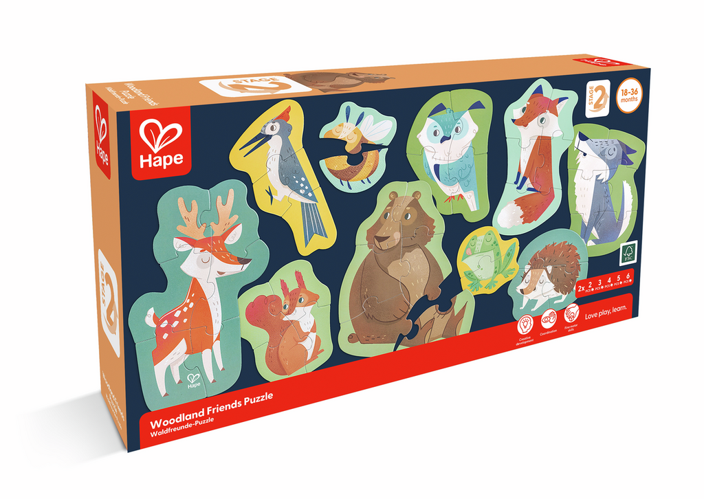 ROMPECABEZAS DE AMIGOS DEL BOSQUE