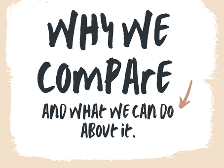 (How to) Stop Comparing