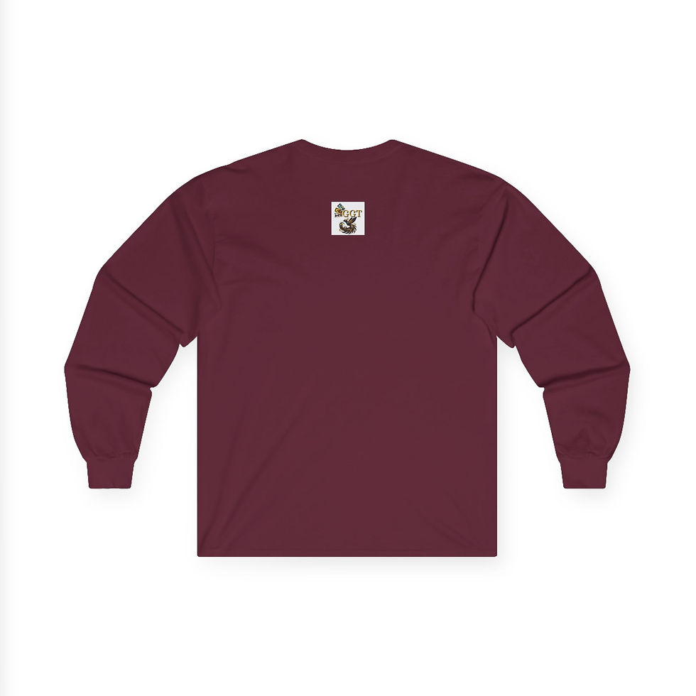 Thumbnail: Sacred Energy Unisex Long Sleeve Tee | Meditation Apparel, Tarot Design