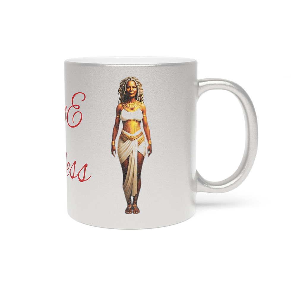 Thumbnail: DivinE Goddess Metallic Mug (Silver/Gold)