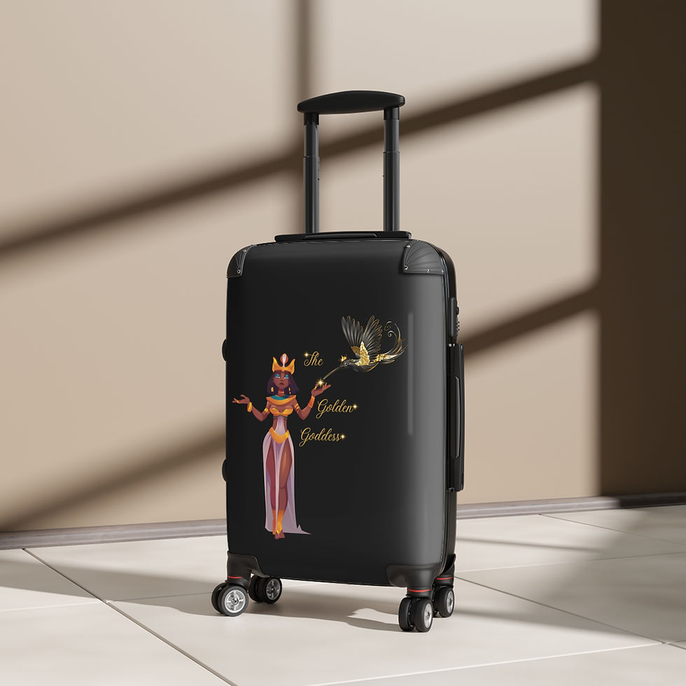 Thumbnail: The Golden Goddess Travel Suitcase