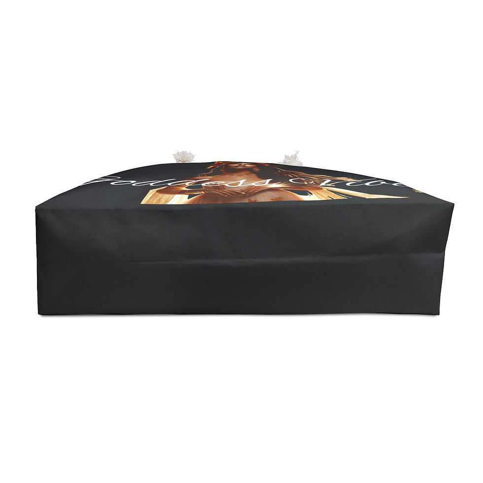 Thumbnail: Goddess Flor Vibes Weekender Bag - Black