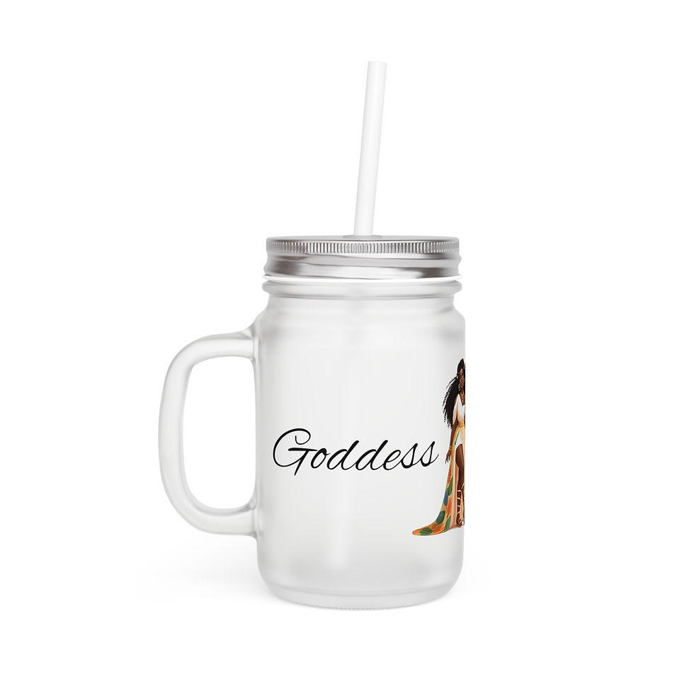 Thumbnail: The Golden Goddess Sippin' Mason Jar