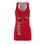 Thumbnail: Divine Red The Golden Goddess Women's Cut & Sew Racerback Dress (AOP)