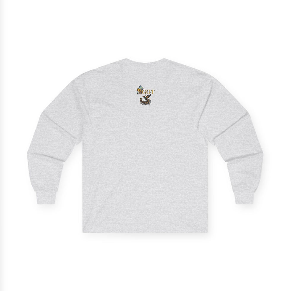 Thumbnail: Grounded & Protected Long Sleeve Tee | Unisex Cotton Shirt, Spiritual Gift