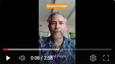 Nouveau : Cours de Sanskrit Vivant en ligne avec Noé Peyre