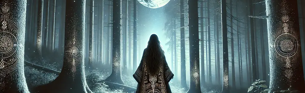 Luna Mutter im Wald