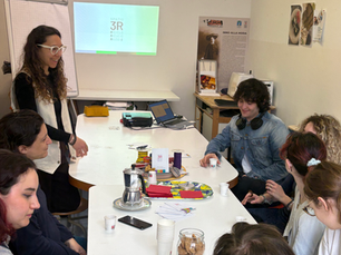 Presentazione di Spazio 3R agli studenti.