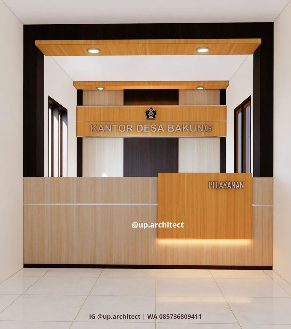 Receptionist Room Interior Design