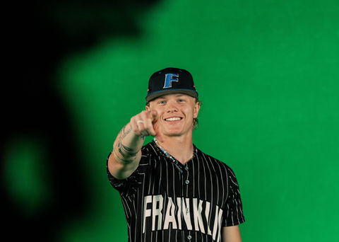 FCHS Varsity Baseball Player Max Clark Green Room