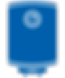 blue water heater graphic