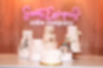 Wedding Cakes on Table in Tasting Room