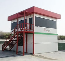 Modified prefabricated container