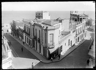 Vista del Templo Inglés desde la ciudad