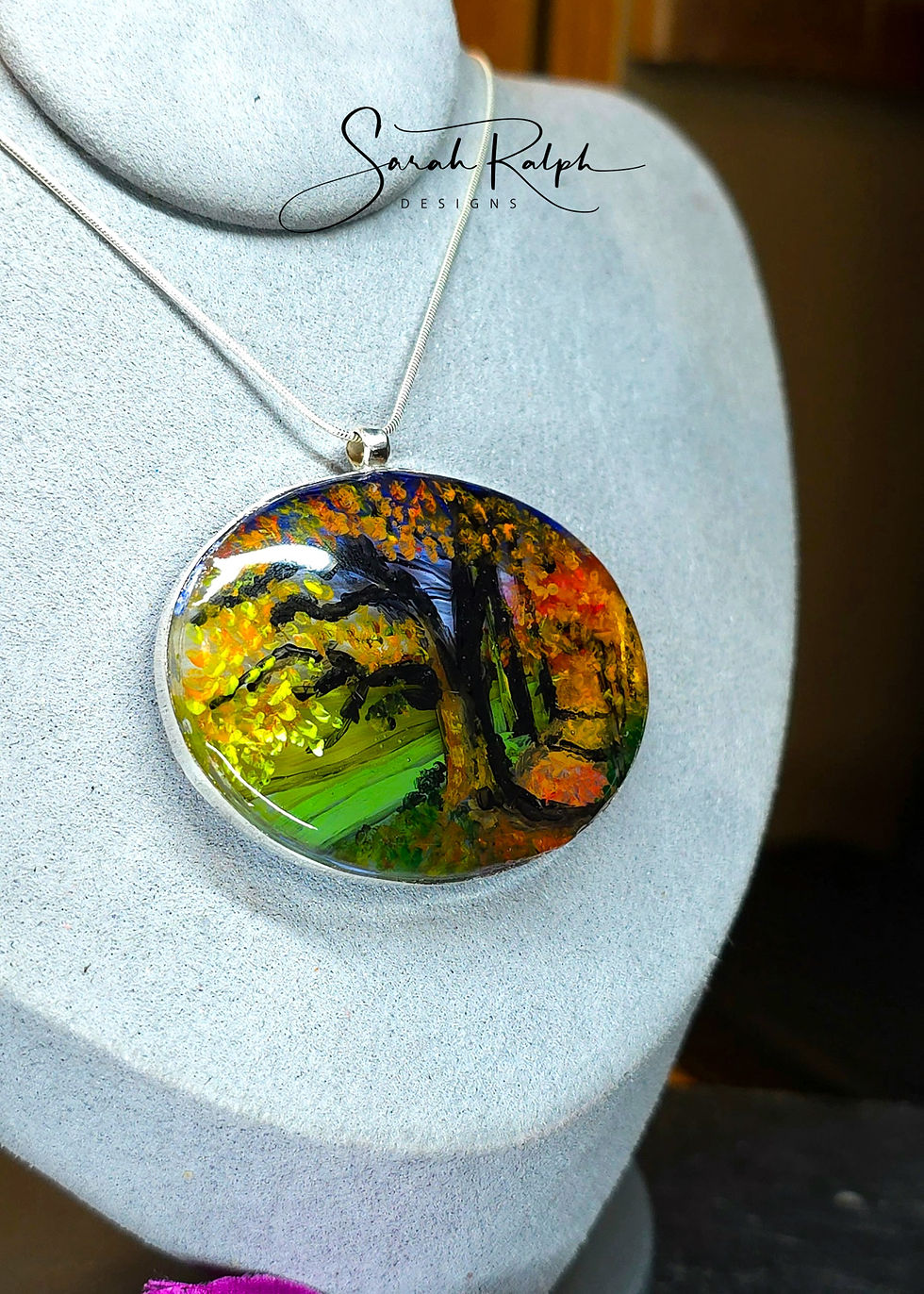 Thumbnail: Vignettes Wearable Art - Autumn Tree