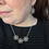 Thumbnail: Maria Drop Earrings with light blue cubic zirconia