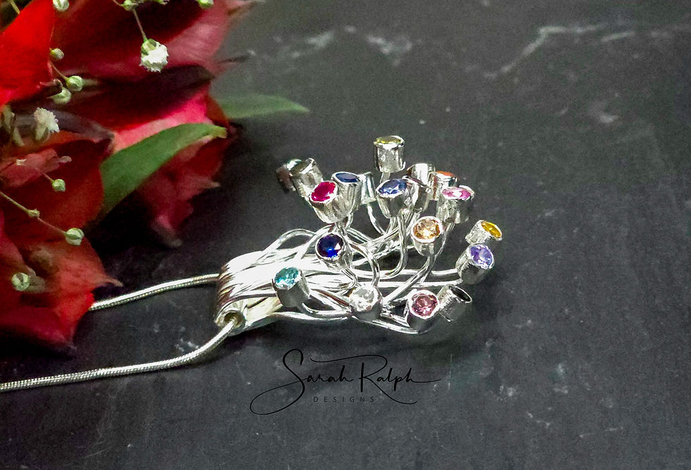 Thumbnail: 20 Stone Firework Pendant