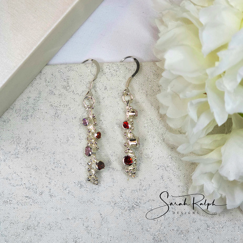 Thumbnail: Romance Long Luomu Earrings