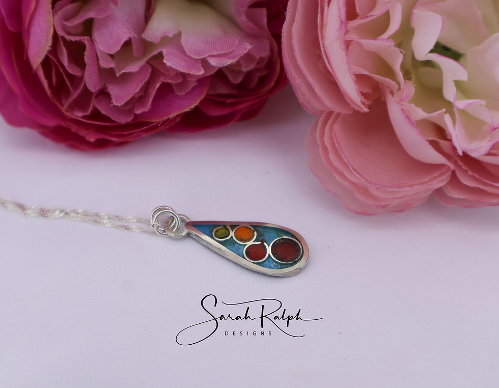 Thumbnail: Teardrop Cathedral Pendant