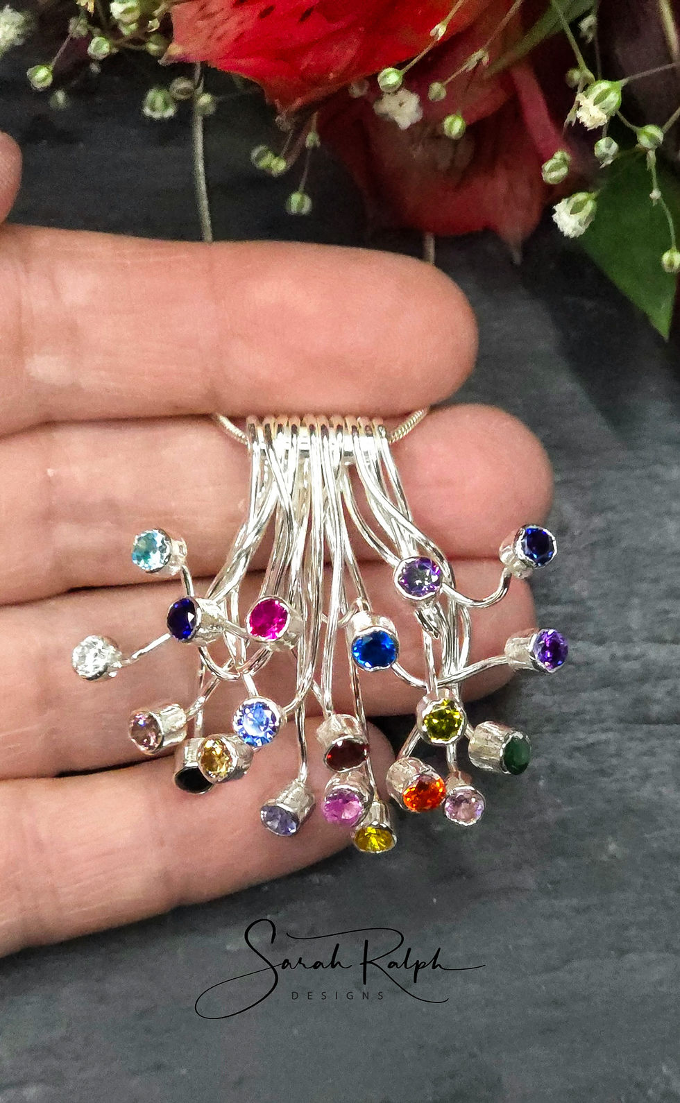 Thumbnail: 20 Stone Firework Pendant