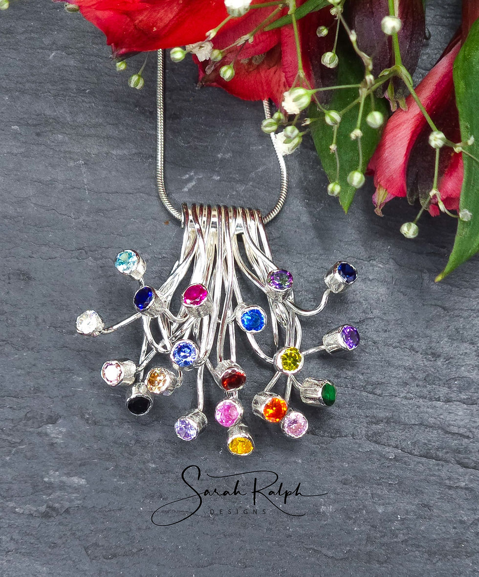 Thumbnail: 20 Stone Firework Pendant