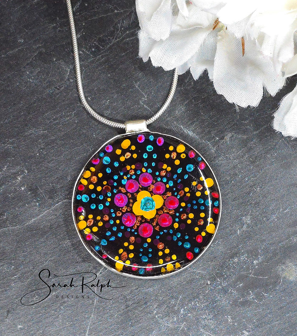Thumbnail: Disco Large Mandala Pendant