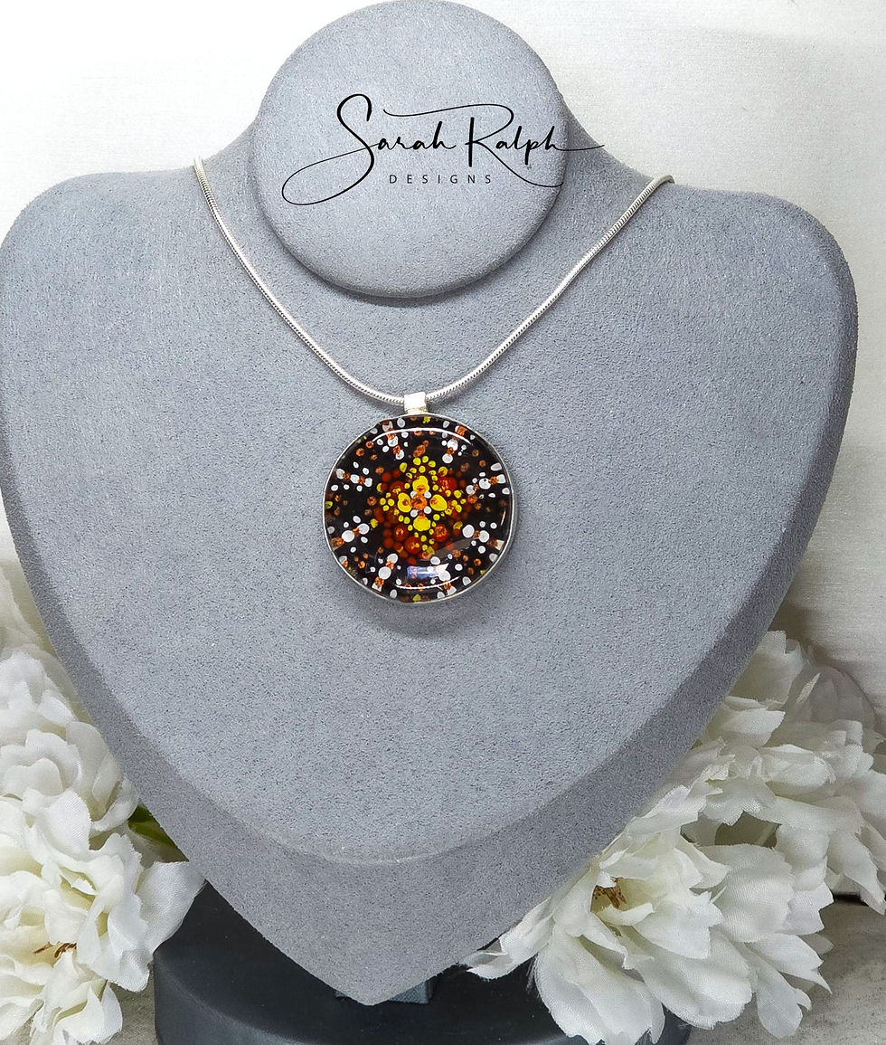 Thumbnail: Starburst Medium Mandala Pendant