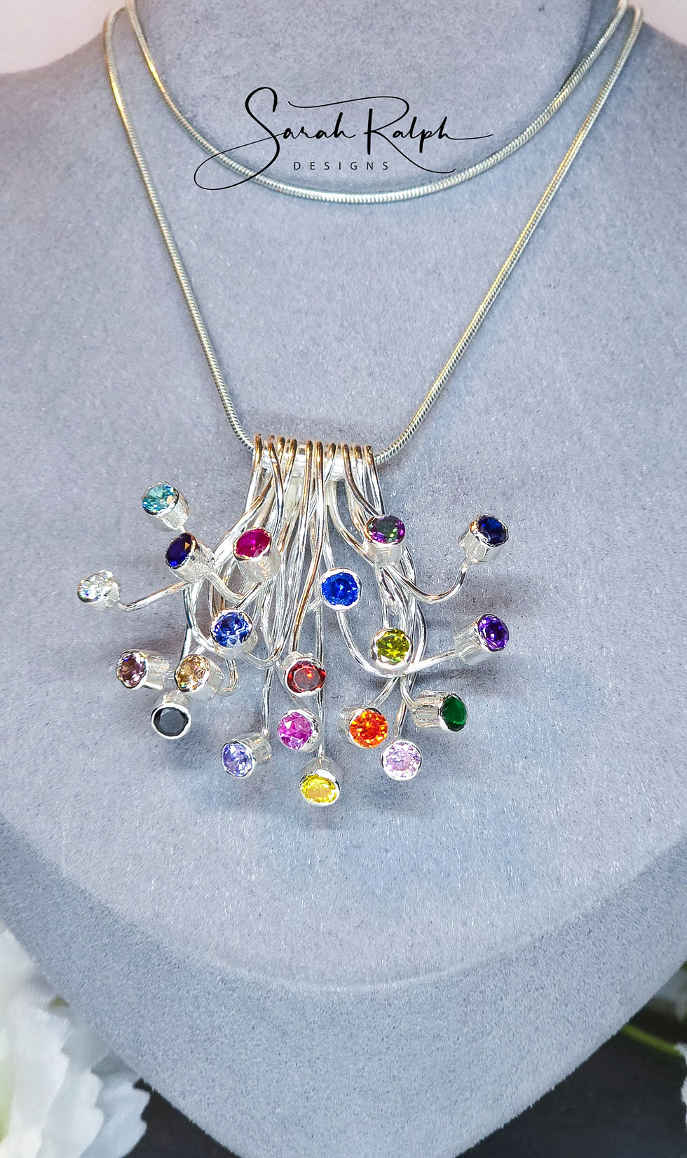 Thumbnail: 20 Stone Firework Pendant