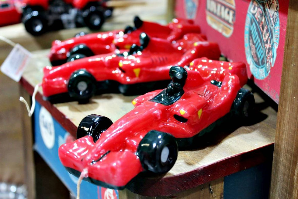 Μικρογραφία: Πασχαλινή λαμπάδα "formula 1"