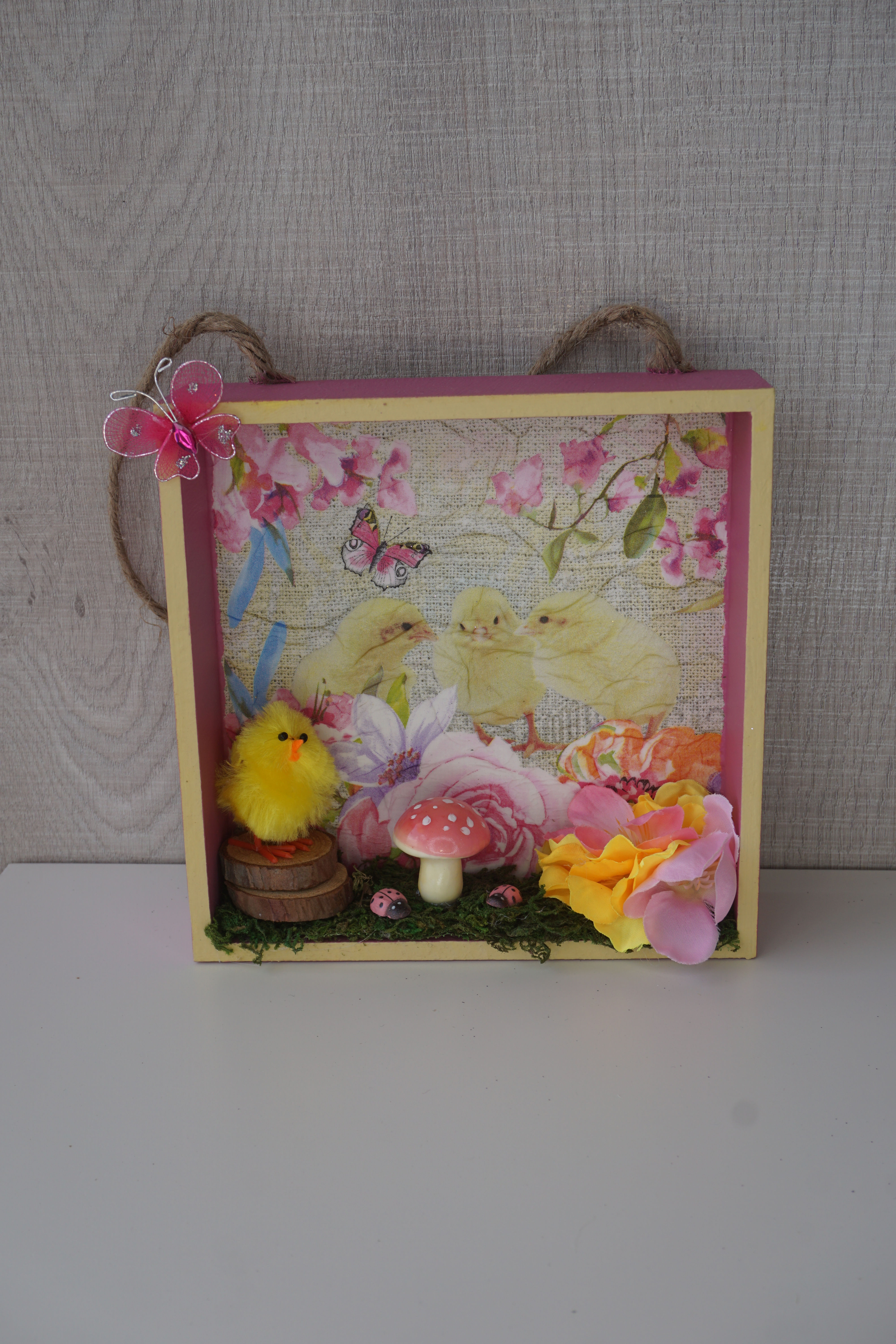 Χειροποίητο πασχαλινό καδράκι