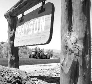 Payson, AZ entering town