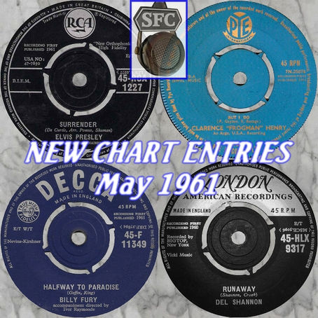 CHART NEW ENTRIES for May 1961
